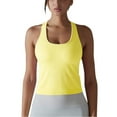 thumbnail image 1 of Timegard Yoga Tops for Women U Neck Sleeveless Racerback Stretch Workout Running Tank Top Solid Color, 1 of 8