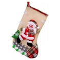 thumbnail image 2 of 12 inch Christmas Stockings Christmas Cartoon Pattern Snowman Christmas Decoration Christmas Pendant, 2 of 7