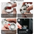 thumbnail image 5 of Adaptador de Cápsulas de Café para Cafetera. Simplemente Inserte el Adaptador para Cambiar Entre Cápsulas y Ahórrese Problemas., 5 of 5