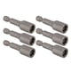 thumbnail image 4 of Juego de brocas magnéticas hexagonales con destornillador eléctrico, 10 Uds., brocas de impacto, vástago M8x48mm de 1/4 pulgadas, 4 of 8