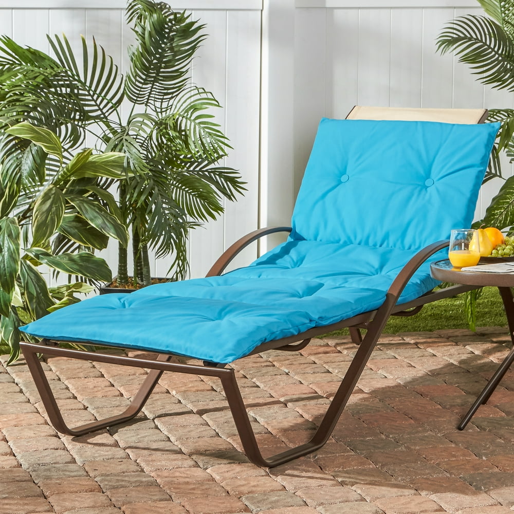 Greendale Home Fashions Outdoor Solid Chaise Lounge Pad