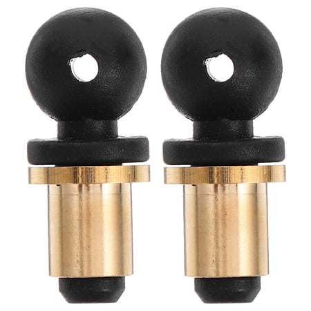CTIRCHIU Golden Reusable Wine Stopper Airtight Seal for Versatile Use 2Pcs