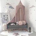 thumbnail image 3 of SUTENGDA Dome Princess Bed Canopy Round Lace Mosquito Net Hanging House Netting Curtains, 3 of 6
