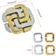 thumbnail image 4 of Puzzle Brain Teaser, Clover IQ Puzzle Toy Metal 3D Desbloquear Puzzle Enclavamiento Adulto Niños Juguete educativo JAMW Sencillez, 4 of 5