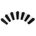 thumbnail image 3 of Wrapables® Standard Size Striped Cupcake Wrappers (Set of 60), Black, 3 of 4