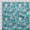 thumbnail image 4 of oneOone Polyester Spandex Turquoise Blue Fabric Ocean Underwater Life Diy Clothing Quilting Fabric Print Fabric By Yard 56 Inch Wide, 4 of 4