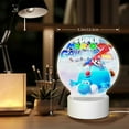 thumbnail image 6 of Super Mario Bros Round Acrylic Night Light Decoration USB Cable LED Lamp Base with Touch Control Adjustable 3 Light Modes Nightlight Decor, 6 of 9