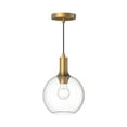 thumbnail image 2 of Kuzco Lighting Castilla Clear Glass/Matte Black, 2 of 4