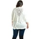 thumbnail image 3 of Cárdigan Roman Fashion Detalle de encaje Talla Extra Blanco 40, 3 of 7