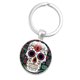 thumbnail image 1 of Llaveros para mujer, llavero de billetera, llavero de auto, lindo llavero de calavera de esqueleto, llavero con colgante de cristal, llavero, 1 of 4