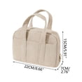 thumbnail image 4 of Under $1 Pencil Case, Large Capacity Corduroy Soft Tote Stationery Bag, Vintage Solid Color Pen Pouch for College Office Travel by PALIFEUR, 4 of 7