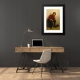 thumbnail image 4 of John George Brown 17x24 Black Modern Framed Museum Art Print Titled - A Lull in Business (circa 1890-1900), 4 of 5