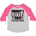 thumbnail image 3 of Inktastic Mommy's Little Tax Deduction Pink Hearts Boys or Girls Toddler T-Shirt, 3 of 5