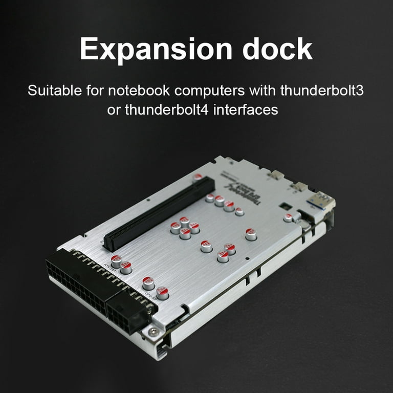 dårlig cyklus klæde Kotyreds Docking Stations High Compatibility GPU Dock Connect To Laptop  External Graphic Card for Macbook Notebook Thunderbolt 3 4 - Walmart.com