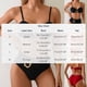 thumbnail image 3 of Tankini para mujer, bikini con escote en V y tirantes, traje de baño dividido, traje de baño dividido, traje de baño de dos piezas para mujer, trajes de baño tankini para mujer, traje de baño de 2 pie, 3 of 7