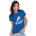 thumbnail image 3 of I Dont Believe in Humans Unicorn Womens Slim Fit Graphic Tee Brisco Brands X, 3 of 5
