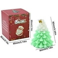 thumbnail image 3 of Dongrere Christmas Candle Scented Candle for Gift Xmas Wax Candles for Xmas Table Setting & Winter Decor, 3 of 3