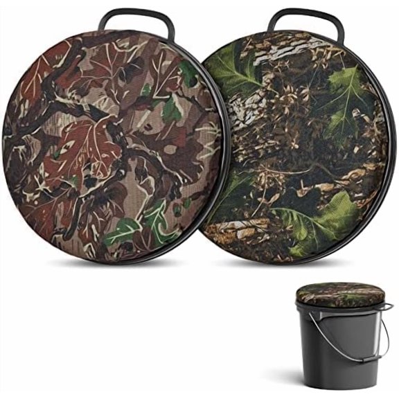 Onoe Illustrated Bucket – 6 Liter, Black, For Gardening, Camping, Outdoors & Emergency Prep