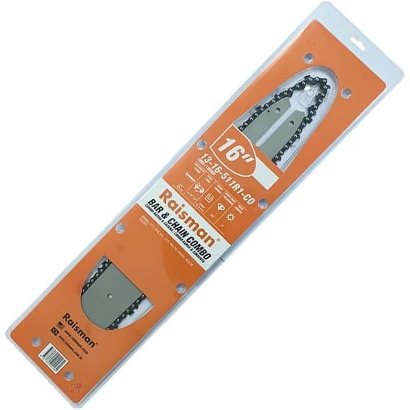 16-Inch Bar & Chain Combo (.050" Gauge, 3/8" LP Pitch, 55 DL) Compatible with Stihl Models 009 010 011 012 015 017 018 019 020 021 023 and More