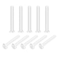 thumbnail image 1 of Unique Bargains M5x40mm Plastic Phillips Machine Screws, PC Flat Head Machine Bolts 25 Pack, 1 of 4
