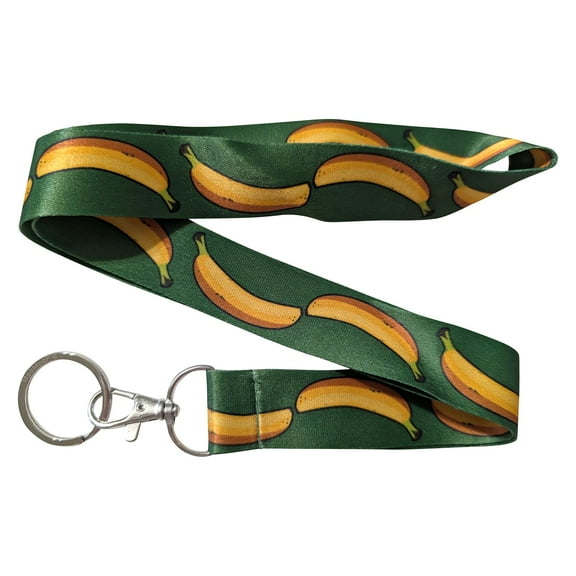 Banana Green Keychain Lanyard