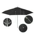 thumbnail image 2 of California Umbrella Venture 11' Silver Market Umbrella in Black, 2 of 5