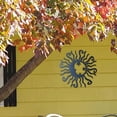 thumbnail image 3 of Faithtur Sculpture Murale en Métal Soleil Lune pour Décoration Intérieure Ou Extérieure, 3 of 8