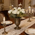 thumbnail image 5 of Tyidzon Artificial Flowers Vintage Faux Bouquet Fake Flower for Vase Silk Floral Arrangements for Table Centerpiece Wedding Decoration Indoor Home Decor, 5 of 6