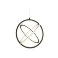 thumbnail image 6 of JONATHAN Y Orbit 16.5" Adjustable Integrated LED Metal Pendant, Black, 6 of 7