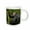 White, variant on 3drose, Africa, Uganda, Kibale National Park. Young Adult Chimpanzee., 15oz Mug