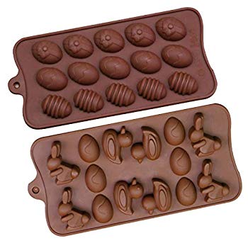 Easter Egg Shape Silicone Moulds Chocolate Mould Cake Baking Ice Cube  Tray