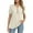 Beige, variant on Lixiuxyad Women Basic Tee Women's Shirts Stylish Women's T Shirts Casual Women’s Button Up Short Sleeve Tops Versatile Wear For All Occasions Wardrobe Addition,Beige