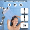 thumbnail image 4 of Regadera Para Baño Cabezal De Ducha Con Ducha Mano De Alta Presión 5 Modos, 4 of 4