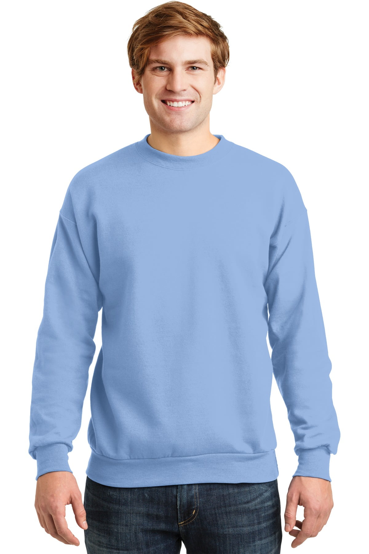 Hanes Men's EcoSmart Sweatshirt, Light Blue, Medium Walmart Canada