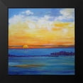thumbnail image 2 of Fine, Alexi 12x12 Black Modern Framed Museum Art Print Titled - Independence Day Sunset, 2 of 5