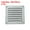 Silver, variant on Uxcell Aluminum Vent Cover, Screen Air Grille Ventilation Cover HVAC Louvered Grill for Home Kitchen Fireplace 6x6 Inch Brown