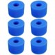 thumbnail image 1 of Esponja de filtro de piscina de 6 uds, cartucho de espuma de repuesto, filtros de espuma para bañera de hidromasaje, bioesponja lavable reutilizable azul, 1 of 4