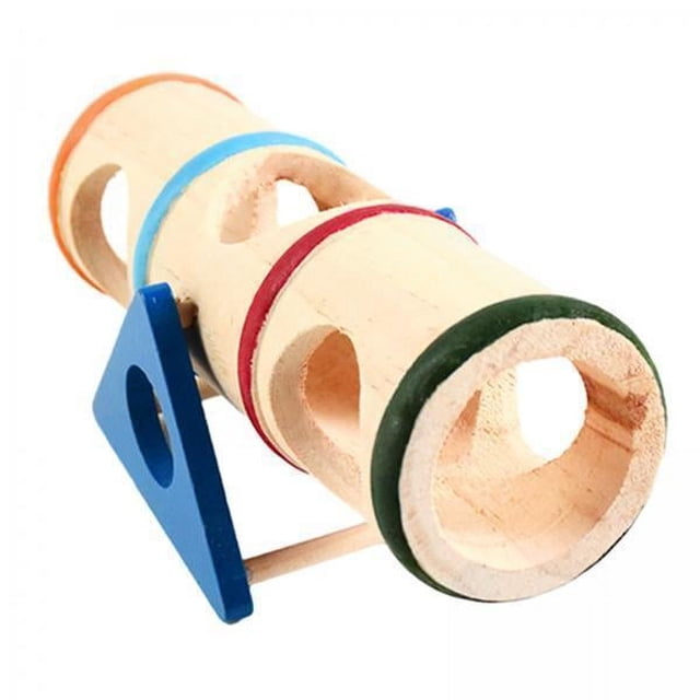 2 Juguetes Para Hámster, Divertidos Ratones, Ratas, Animales Pequeños, Erizo De Madera Para Fitness, Balancín