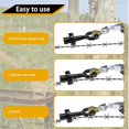 Barbed Wire Pullers, Wire Gripper for Barb Wire Replacement for Fence