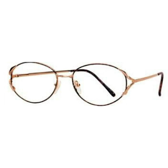 Triumph Optical Shoshana Womens Eyeglasses Gold & Demi Amber