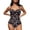 Vintage Skull Moon Star, variant on FKELYI Women's Swimwear One Piece Swimsuit with Soft Pad Vintage Skull Moon Star Print Tummy Control Bathing Suits Halter Monokini for Lady Summer Swimming, M