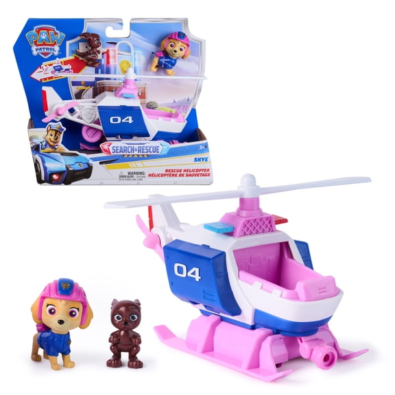 PAW Patrol: Search & Rescue, Skye Rescue Helicopter with 2 Figures