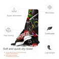 thumbnail image 4 of Toallas de playa Ninjago, toallas de baño absorbentes, ligeras y de secado rápido, toalla de baño de microfibra ultra suave para viajes, playa, gimnasio, camping, yoga, picnics, piscina, 27,5 x 55, 4 of 8