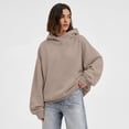thumbnail image 2 of SUNBS Oversized Hoodies for Women Pullover Long Sleeve Hooded Sweatshirts with Kangaroo Pocket, 2 of 8