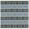 thumbnail image 2 of SAFAVIEH Journey Bojan Tribal Machine Washable Area Rug, Grey/Gold, 6'7" x 6'7" Square, 2 of 13