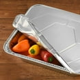 thumbnail image 2 of VEZEE 9x13 Half Size Aluminum Disposable Pans with Lids - Serve Various Delicacies for Events Counts-50, 2 of 6
