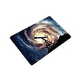 thumbnail image 3 of MKHERT Nebula Space Galaxy Telescope Silhouette Doormat Rug Home Decor Floor Mat Bath Mat 23.6x15.7 inch, 3 of 3