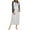 Gray, variant on Avidlove Cotton Nightgown for Women Long Sleeve Hooded Gowns Sleepwear Full Length Nightwear with Pockets