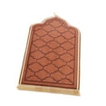 thumbnail image 3 of yuksok Tapis de Culte Tapis de Sol Couverture Portable Tapis de Prière pour Voyage Maison Orange G, 3 of 9