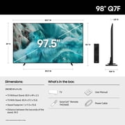 Samsung 98 Class QLED Q7F 4K Samsung Vision AI Smart TV 2025